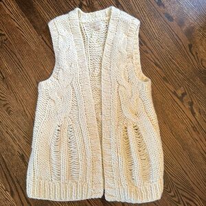Long Sweater vest